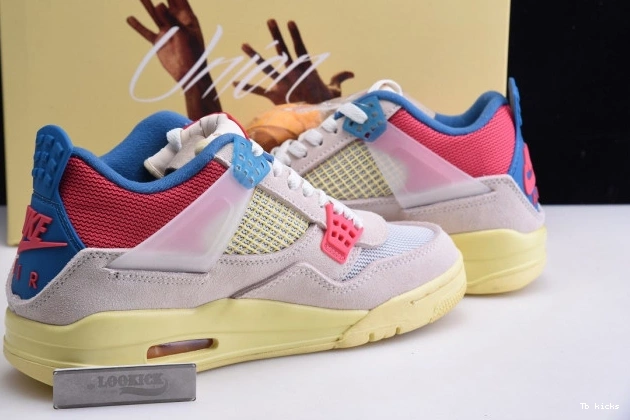 Rep TBK Ice 4 Union DC9533-800 Guava Retro Air Jordan 0814